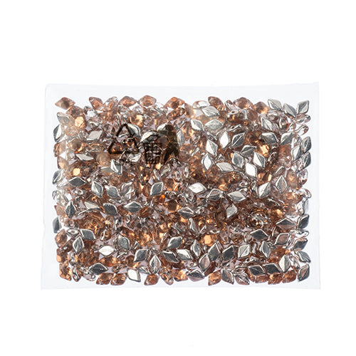 Matubo Czech Gemduo 2-Hole 50g Backlit Crystal Shades