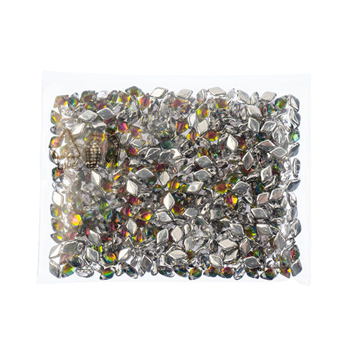 Matubo Czech Gemduo 2-Hole 50g Backlit Crystal Shades