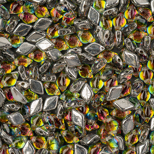 Matubo Czech Gemduo 2-Hole 50g Backlit Crystal Shades