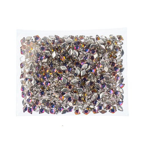 Matubo Czech Gemduo 2-Hole 50g Backlit Crystal Shades