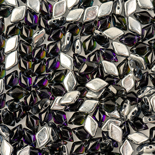 Matubo Czech Gemduo 2-Hole Approx 13g Vial Backlit Shades