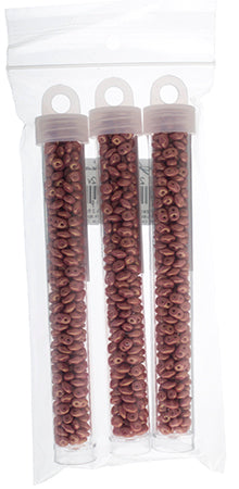 Matubo Czech Super Duo 2-Hole apx 22g vials  Chalk Shades