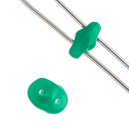 Matubo Czech Super Duo 2-Hole apx 22g vials  Turquoise Green Shades