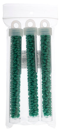 Matubo Czech Super Duo 2-Hole apx 22g vials  Turquoise Green Shades