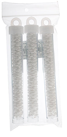 Matubo Czech Super Duo 2-Hole apx 22g vials  Chalk Shades