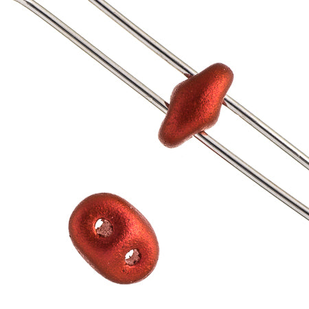 Matubo Czech Super Duo 2-Hole apx 22g vials  Chalk Shades