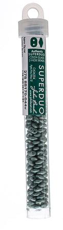 Matubo Czech Super Duo 2-Hole apx 22g vials  Chalk Shades