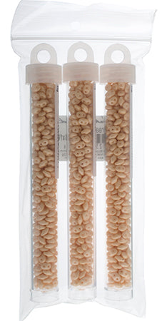 Matubo Czech Super Duo 2-Hole apx 22g vials  Chalk Shades