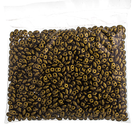 Matubo Czech Super Duo 2-Hole 100g Metallic Shades