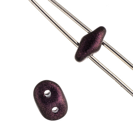 Matubo Czech Super Duo 2-Hole 100g Metallic Shades