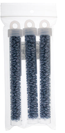 Matubo Czech Super Duo 2-Hole apx 22g vials  Chalk Shades