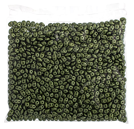 Matubo Czech Super Duo 2-Hole 100g Opaque Pastel Shades