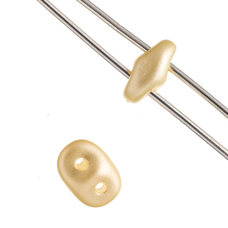 Matubo Czech Super Duo 2-Hole 100g Opaque Pastel Shades