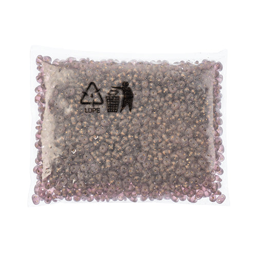 Matubo Czech Super Duo 2-Hole 100g Transparent Amethyst Shades