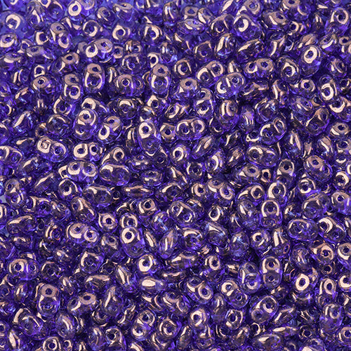 Matubo Czech Super Duo 2-Hole 100g Sapphire Shades