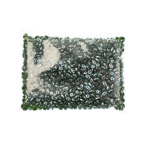 Matubo Czech Super Duo 2-Hole 100g Chrysolite Shades