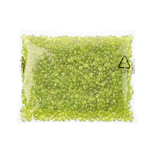 Matubo Czech Super Duo 2-Hole 100g Olivine Shades