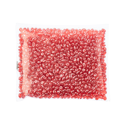 Matubo Czech Super Duo 2-Hole 100g Ruby Shades