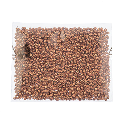 Matubo Czech Miniduo 2-Hole 50g Metallic Shades