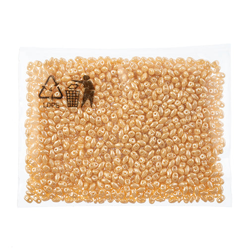 Matubo Czech Miniduo 2-Hole 50g Opaque Ivory