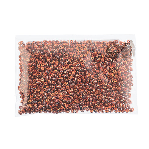 Matubo Czech Miniduo 2-Hole 50g Metallic Shades