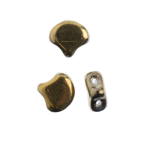 Matubo Czech Ginko 2-Hole 50g Metallic Shades