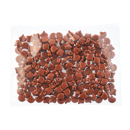 Matubo Czech Ginko 2-Hole 50g Opaque Chocolate