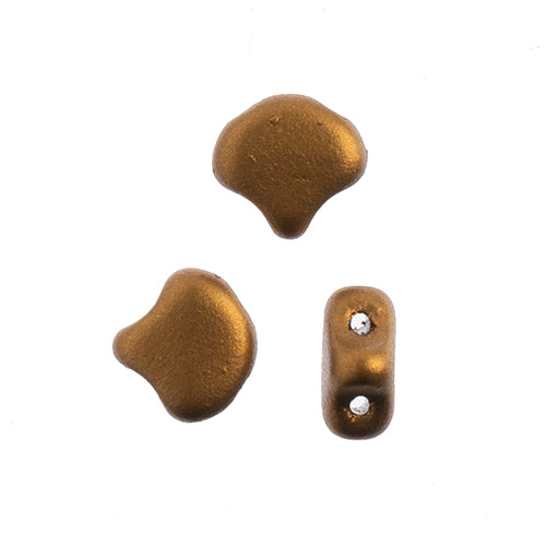 Matubo Czech Ginko 2-Hole 50g Metallic Shades