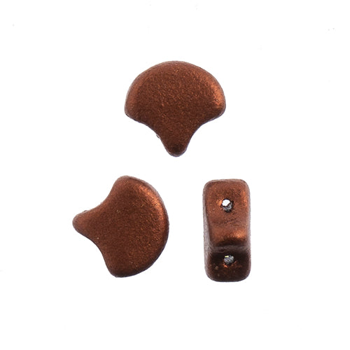 Matubo Czech Ginko 2-Hole 50g Metallic Shades