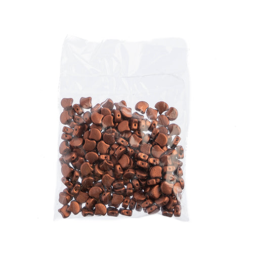 Matubo Czech Ginko 2-Hole 50g Metallic Shades