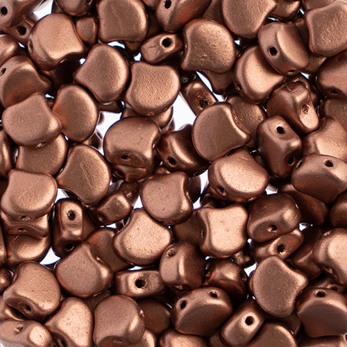 Matubo Czech Ginko 2-Hole 50g Metallic Shades