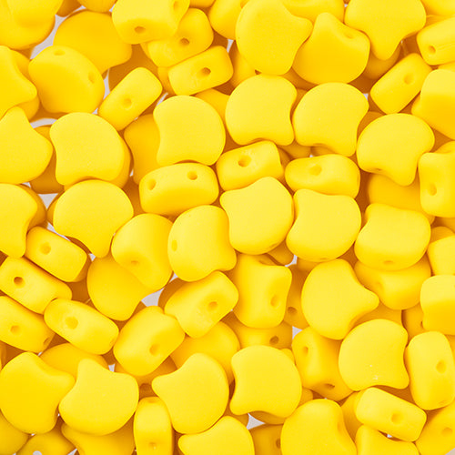 Matubo Czech Ginko 2-Hole 50g Opaque Limon