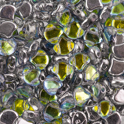 Matubo Czech Ginko 2-Hole 50g Backlit Crystal Shades