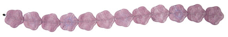 Glass Pressed Bead Flower 15mm 