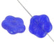 Glass Pressed Bead Flower 15mm 