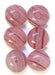 Glass Pressed Beads 8mm Rondelle