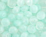 Glass Pressed Beads 8mm Rondelle