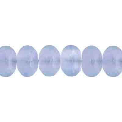 Glass Pressed Beads 8mm Rondelle