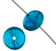 Glass Pressed Beads 8mm Rondelle