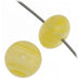 Glass Pressed Beads 8mm Rondelle