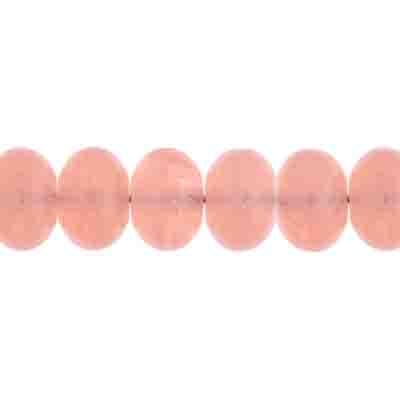 Glass Pressed Beads 8mm Rondelle