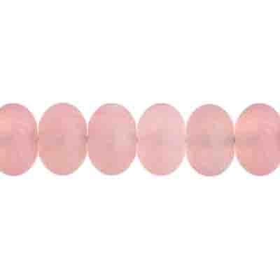 Glass Pressed Beads 8mm Rondelle