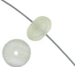 Glass Pressed Beads 8mm Rondelle