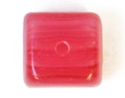 Glass Pressed Beads 8x10mm Cubes