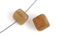 Glass Pressed Beads 8x10mm Cubes