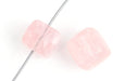 Glass Pressed Beads 8x10mm Cubes