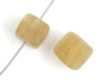 Glass Pressed Beads 8x10mm Cubes