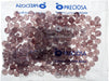 Glass Pressed Beads 8mm Flat Round