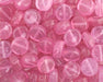 Glass Pressed Beads 8mm Flat Round