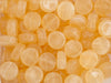 Glass Pressed Beads 8mm Flat Round